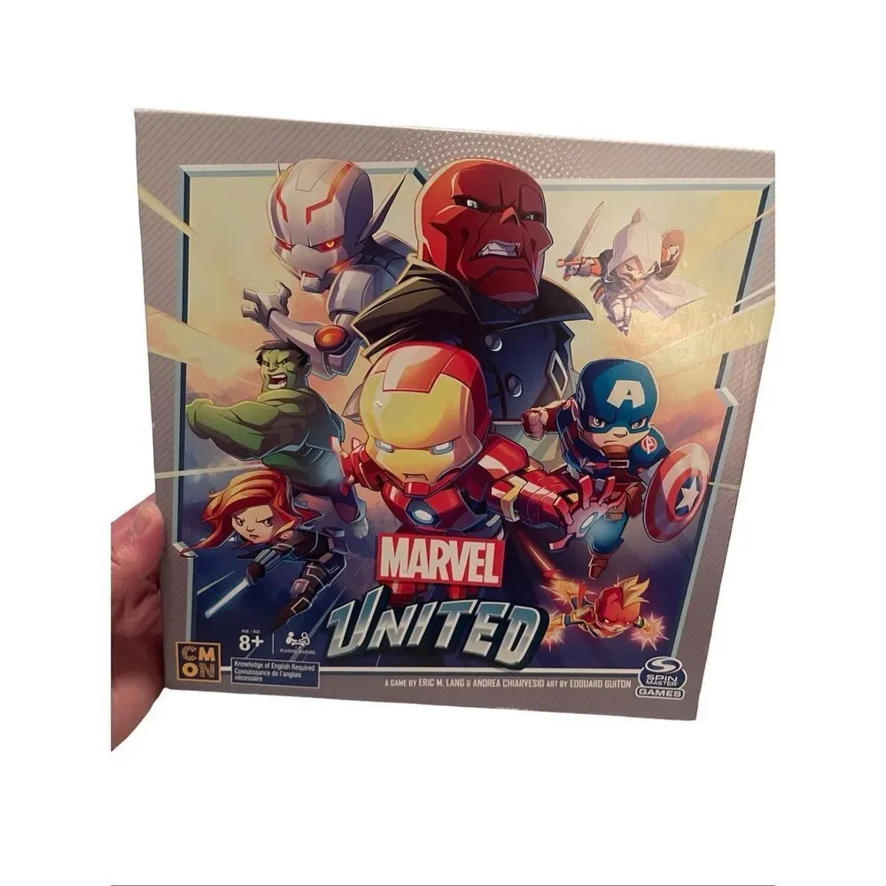 New CMON Marvel United Strategy Game Board Complete Game Set